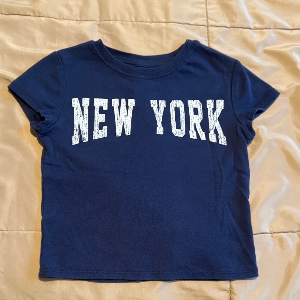 Art Class Navy Blue New York Tee